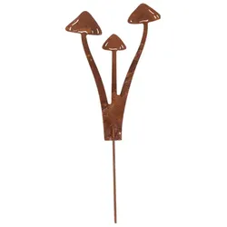 Esschert Design, Aussendekoration, Rost Gartenst. Spitzkegel. Kahlkopf