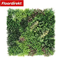 Floordirekt, Kunstpflanzen, Pflanzenwand Hera (7 cm)