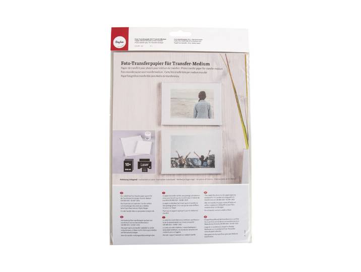 Rayher Foto-Transferpapier A4 10 Bogen