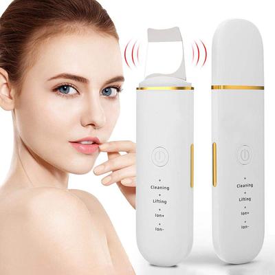 Healfit Counter Facial Skin Cleansing, Ultrasonic Skin Scrub, Skincare Tools, Pore Blackhead Cleaning Machine, Deep Facial Cleansing white
