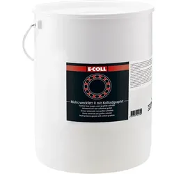 Mehrzweck-Universalfett Typ II grau, säurefrei, graphitiert 5kg Eimer - grau