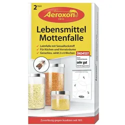Aeroxon Klebefalle für Lebensmittelmotten