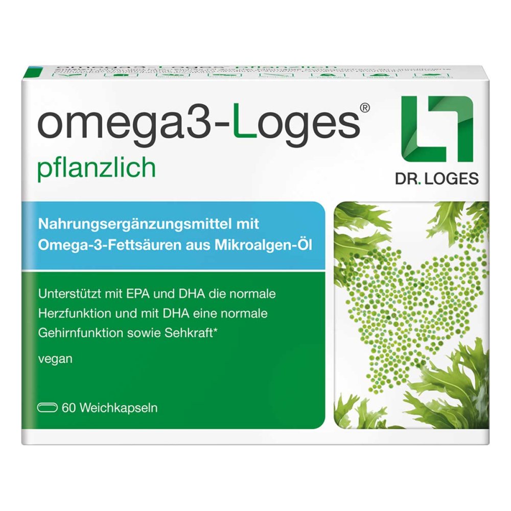 Dr. Loges + Co. GmbH Omega3-Loges Kapseln pflanzlich 13980419