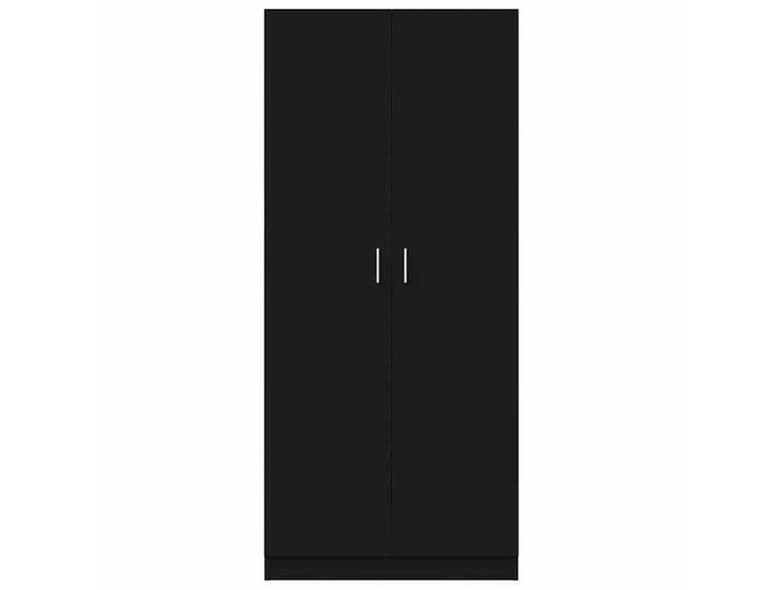 Meuble vêtements Noir - LEMON® Garde-robe - grand stockage - Armoire penderie - Noir - 80x52x180cm - Bois d'ingénierie 623 - Soldes