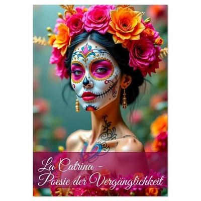 La Catrina - Poesie der Vergänglichkeit (Tischkalender 2026 DIN A5 hoch), CALVENDO Monatskalender