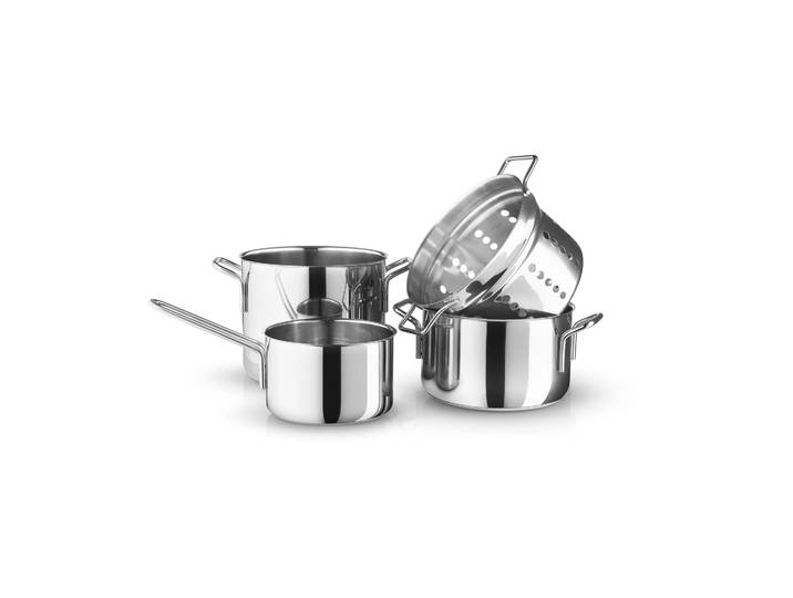 Eva Solo Eva Trio Stainless Steel Topfset 4 Teile Edelstahl