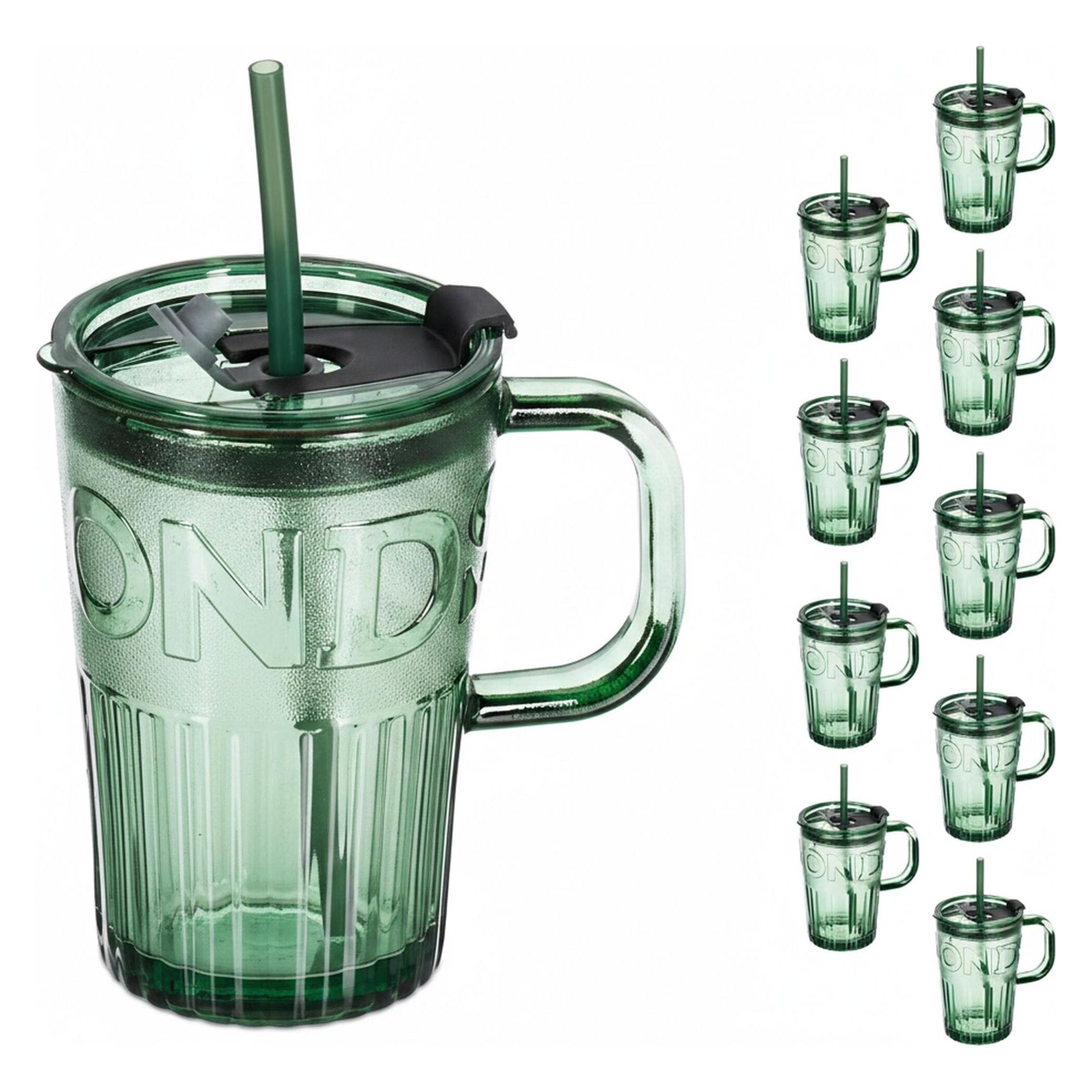 Relaxdays 10x Trinkgläser (0.45 l, 10x) (4052025966249)