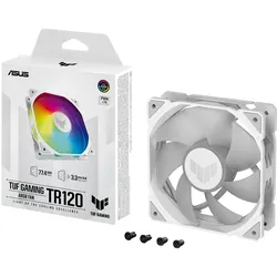 ASUS TUF Gaming TR120 ARGB Standard Blade weiß Gehäuselüfter