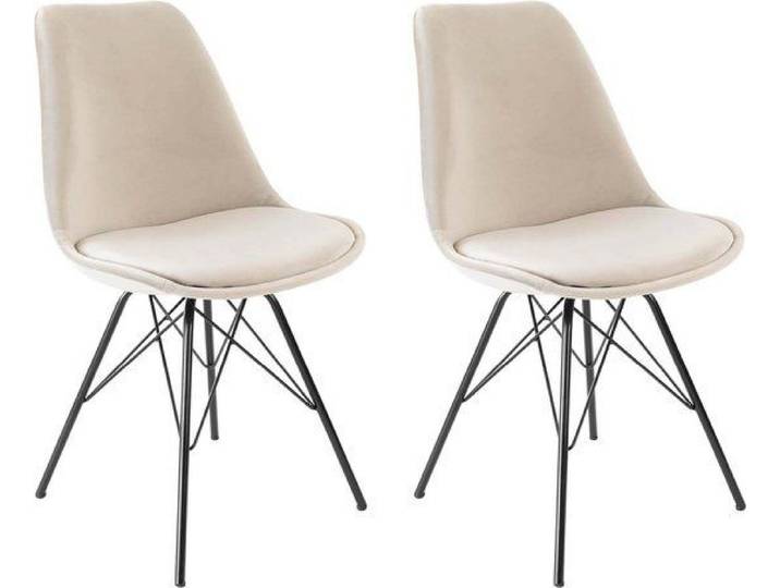 KICK® VELVET - Kuipstoelen - Velvet - Champagne (set van 2)