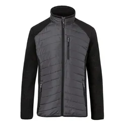 Hybrid-Steppjacke "1342" WEATHER - 4XL - anthrazit/dunkelgrau