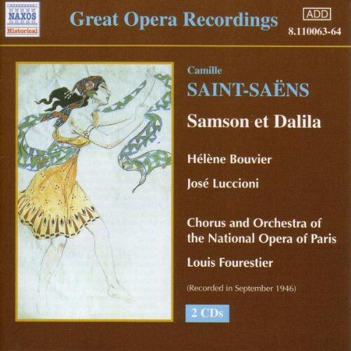 Bouvier - Great Opera Recordings - Samson et Dalila - Preis vom 06.10.2026 07:26:00 h