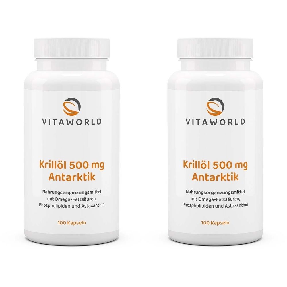Krilloel Antarktik 500Mg x2 2x100 St Kapseln