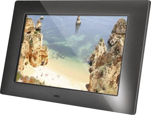 Braun Phototechnik DigiFrame 720 Digitaler Bilderrahmen 17.8 cm 7 Zoll EEK: C (A - G) 1024 x 600 Pixel Schwarz