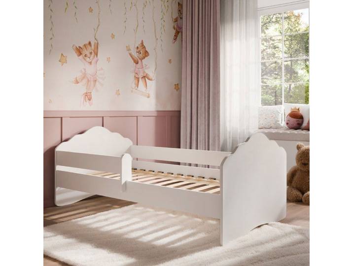 Lit enfant FALA 140x70 avec barrière – design minimaliste et sécurisé – SANS MATELAS
