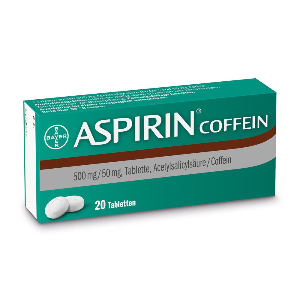 Aspirin Coffein Tabletten 20 St