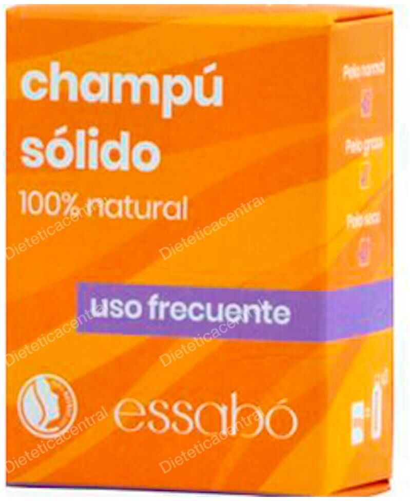 Essabo essabo champu solido uso frecuente 100gr.