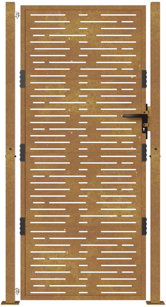 Brayden Studio Anagrace 105 cm W Rust brown;Rust 105 x 180 cm