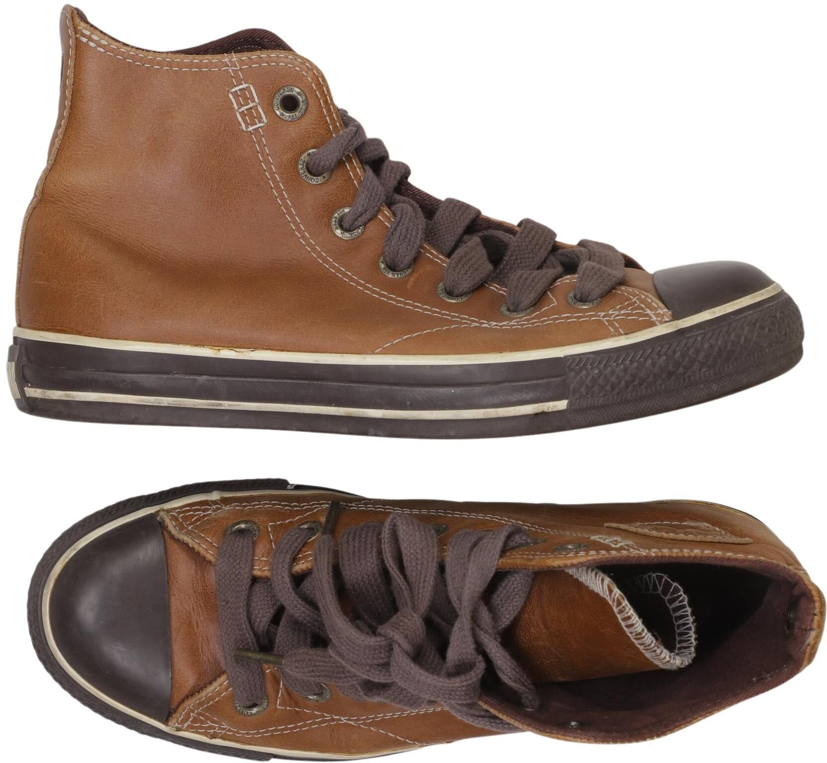 Converse Damen Sneaker, Braun, Gr. EU 35,5 (US 5), Leder - Second Hand