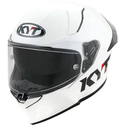 KYT R2R Plain, Integralhelm - Weiß - S