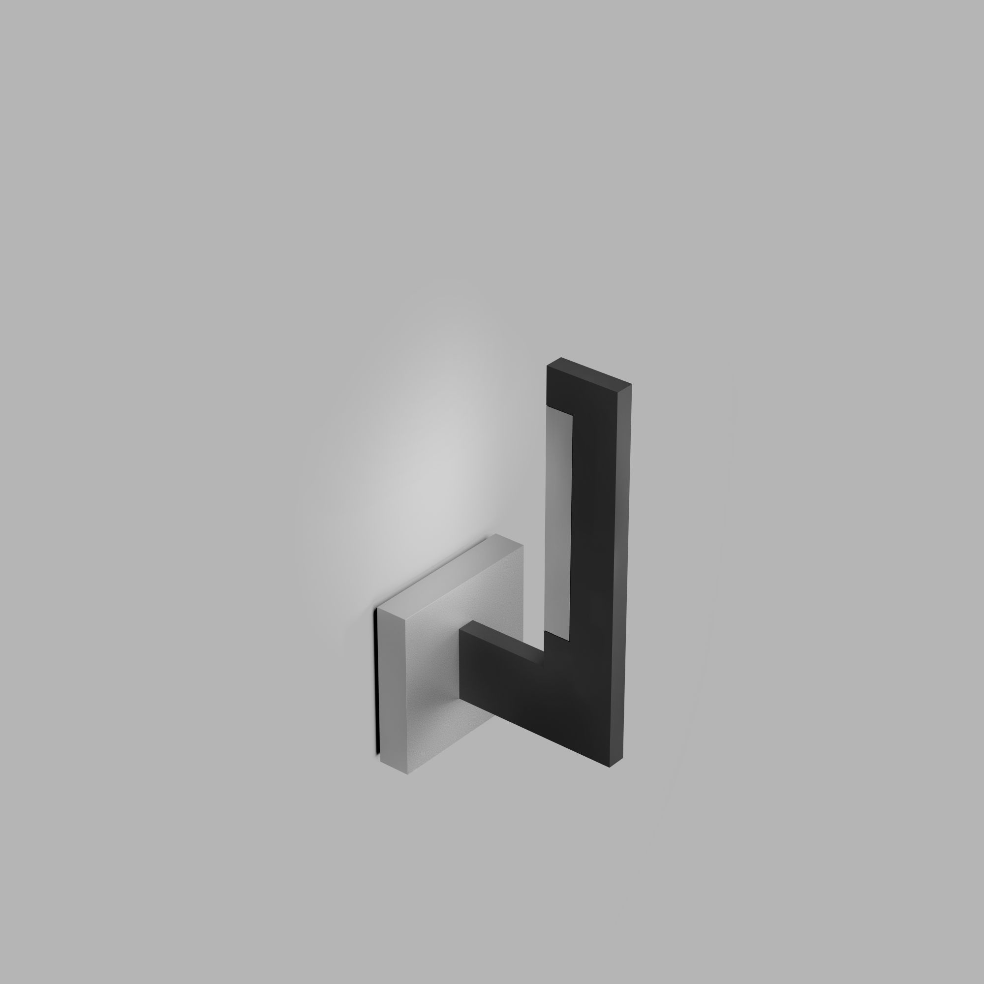 Light-Point LED-Wandleuchte INLAY W1 28cm LINEAR schwarz/silber 900031 5711389001131