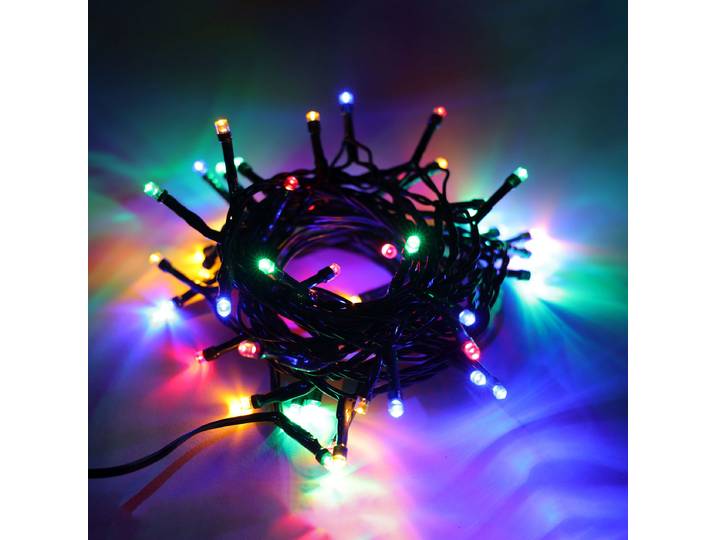 LED Lichterkette 10 m bunt