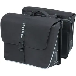Basil Doppeltasche Basil Forte MIK | schwarz, 55ltr, MIK
