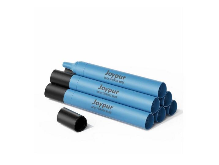 LuxusKollektion Wasserfilter Wasserfilter Outdoor 6er-Pack Blau