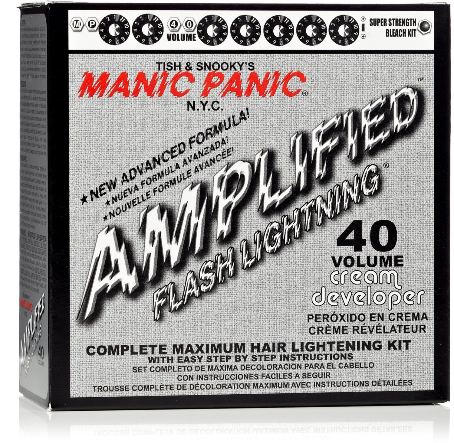 Manic Panic Amplified Flash Lightning Bleach Kit 40 Volume MP1172