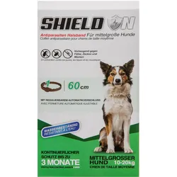ShieldOn Antiparasitenhalsband für mittelgroße Hunde - 60 cm