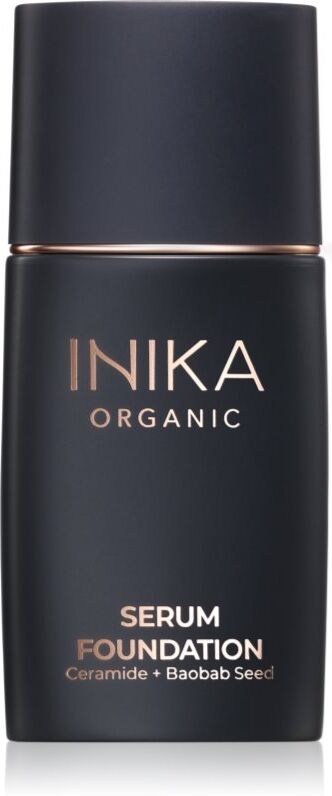 INIKA Organic Serum Foundation nourishing foundation for beautiful skin shade Daring 25 ml