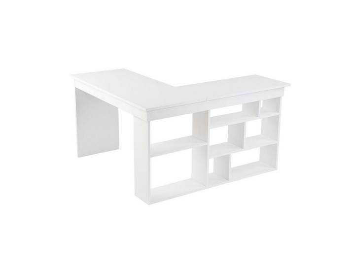 Habitat Garten Schreibtisch vesper weiss, Weiß, Holz, 120x72x130 cm, Büromöbel, Schreibtische, Schreibtische