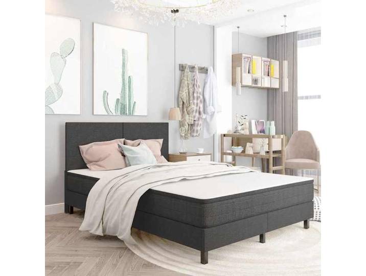 Sommier à lattes de lit sans matelas - 180 x 200 cm - Gris - - élégant - Polyester - adulte - sans matelas 266040kda23s