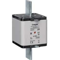Hager NH-Sicherung NH3 gG 500V 500A Iso-Griff