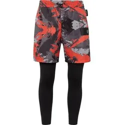 PLEIN SPORT Sportleggings CAMOUFLAGE, Größe XL in Schwarz 0220