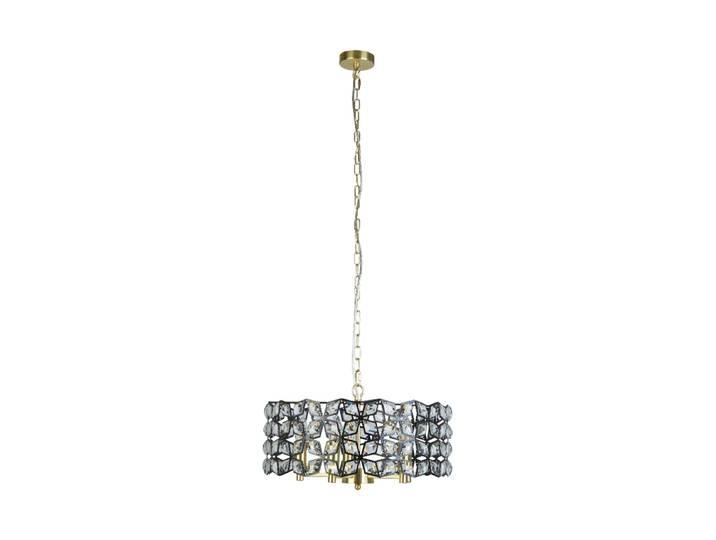 Dimmbare Design Hängelampe „Iris“ Gold, Schwarz, Transparent Searchlight