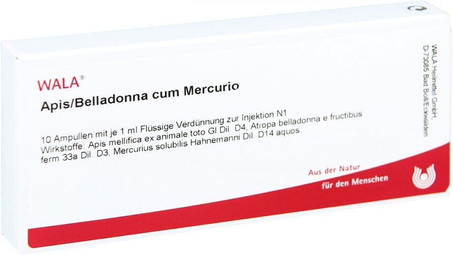 Wala Apis Belladonna cum Mercurio Ampullen