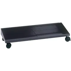 PROREGAL Systemrollwagen für Abfall- und Wertstoffsammelsystem | HxBxT 11x51/86x41,5cm | Anthrazit