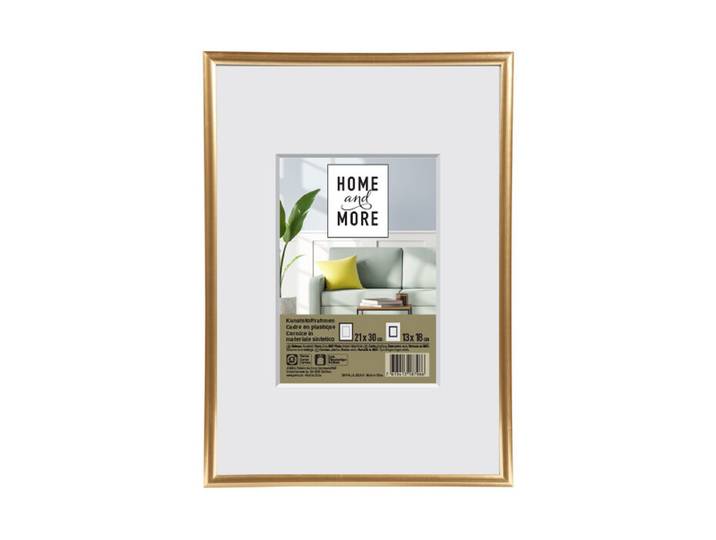 Home and More Kunststoffrahmen L1 21 x 30 cm Gold
