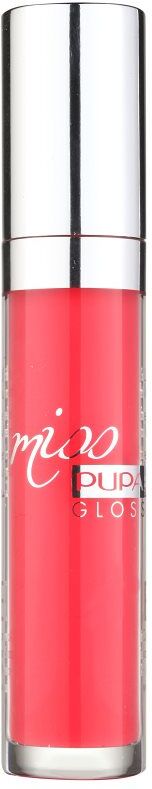 PUPA Milano Miss Pupa lip gloss shade 204 Timeless Coral 5 ml