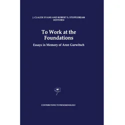 To Work at the Foundations, Fachbücher