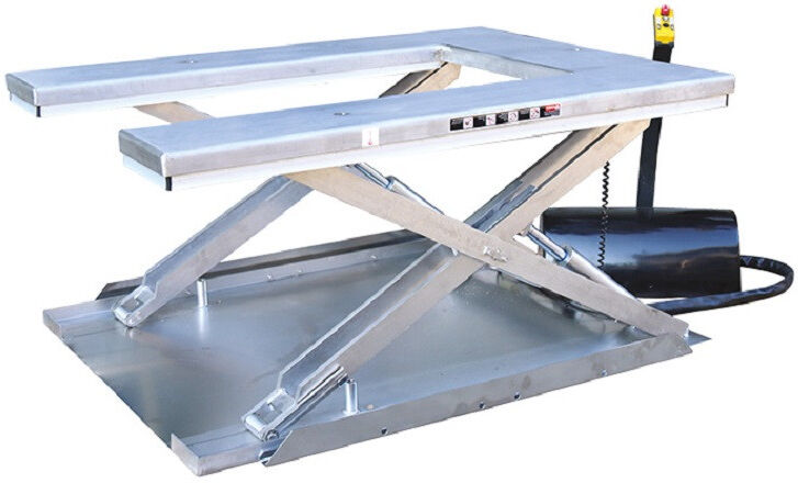 Axess Industries Table élévatrice électrique inox plateau en U