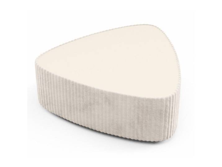 Sepro Meble Tisch Creme Mija Polsterstoff Tilia, Weiß, 96x42x96 cm, Wohnzimmer, Wohnzimmertische, Couchtische