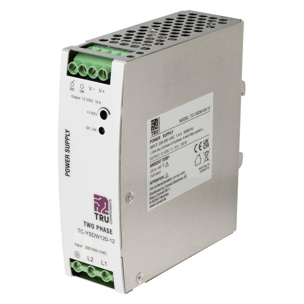 Tru Components TC-14556812 Hutschienen-Netzteil (DIN-Rail) Verbrauch (StandBy) 2 (TC-14556812)