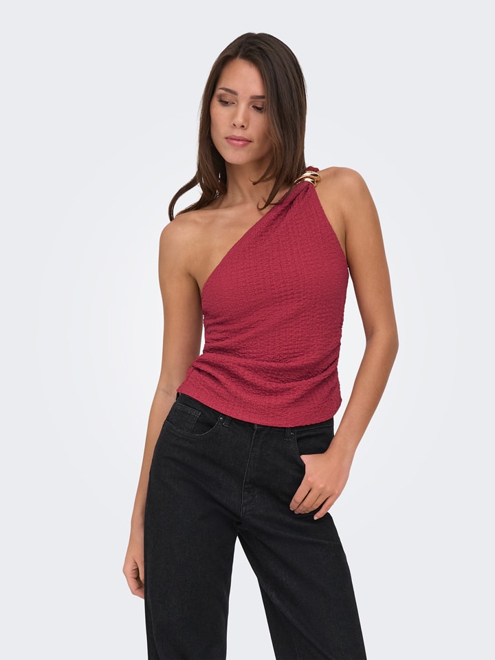 ONLY Top in Bordeaux - XL