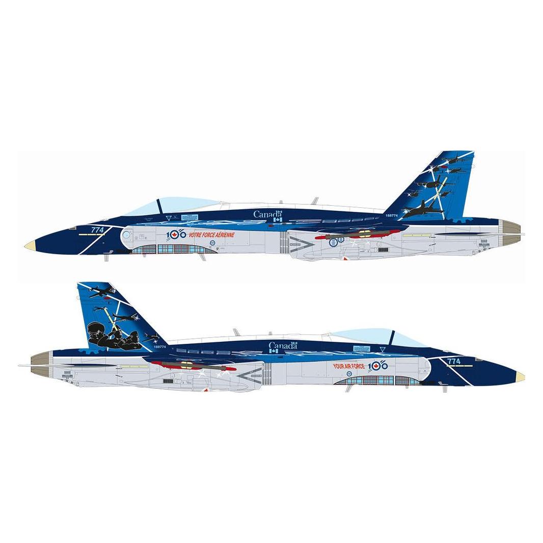 Kinetic CF-188A Hornet Centennial Demonstration Team 2024 (KIN48150)