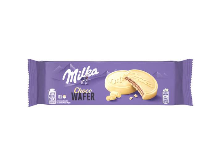 Milka Chocolade Wafels Wit - 180 g