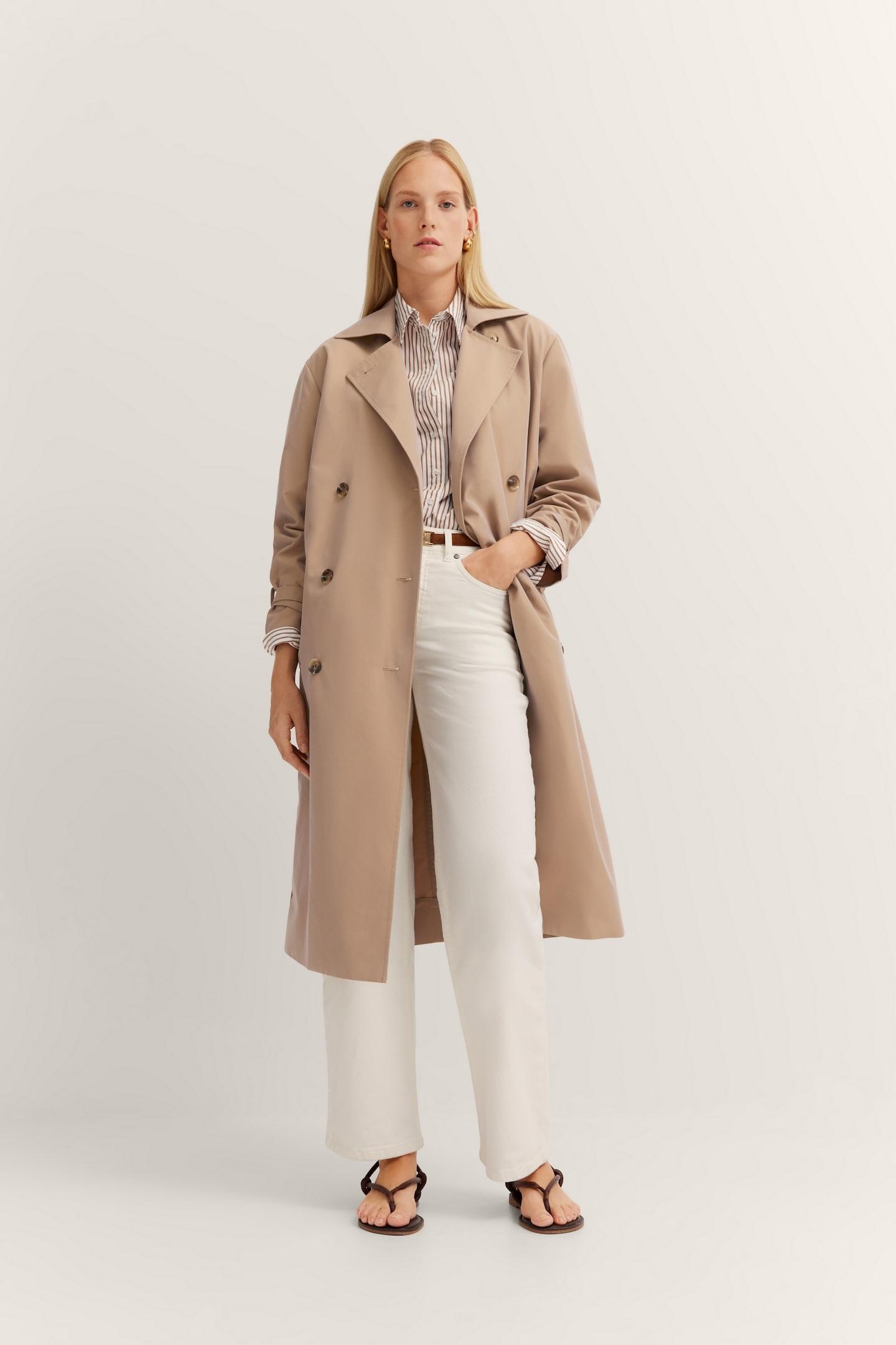 Bugatti Damen Trenchcoat wasserabweisend