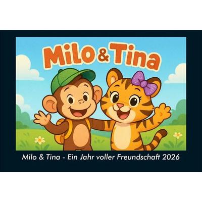 Milo & Tina - Ein Jahr voller Freundschaft 2026 Fotokalender DIN A5, Taschenbuch von Kevin Heber,Tobias Schmitt, Vero Kalender, 978-3-695-41875-6