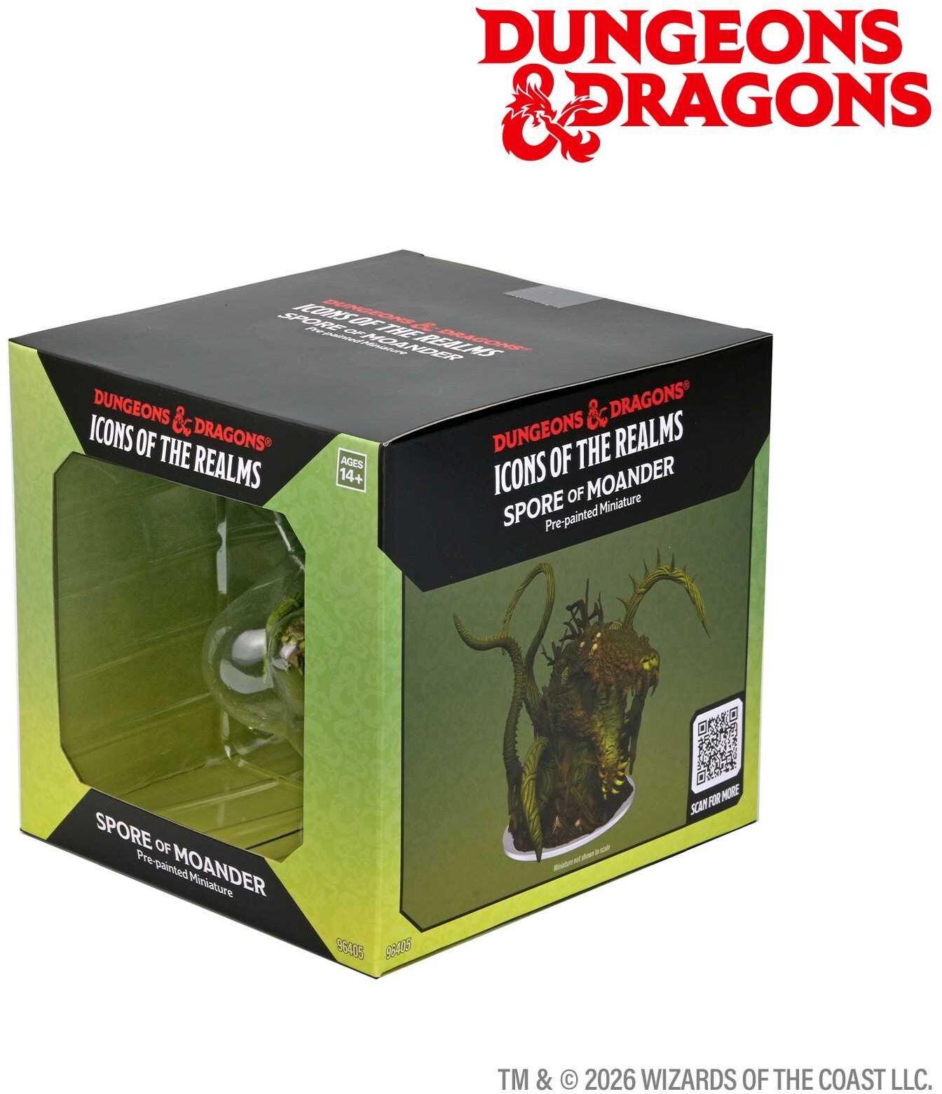 Wiz Kids LLC D;D Icons of the Realms: Spore of Moander Boxed Miniature, Official D&D; Miniature, 75 mm Base, Pre-Painted, for Tabletop Play