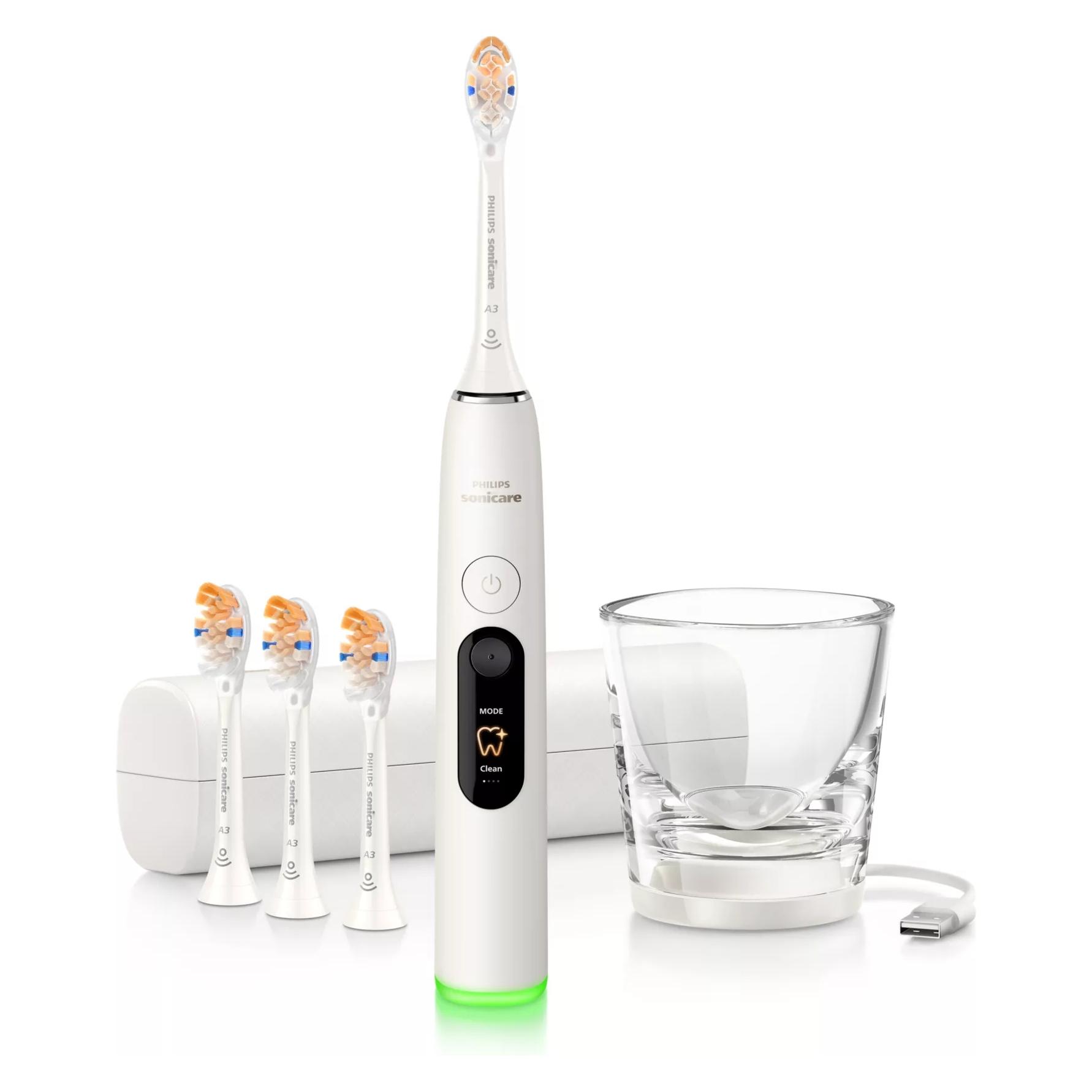 Philips Sonicare DiamondClean 8500 HX8515/11 Wiederaufladbare Zahnbürste (HX8515/11)